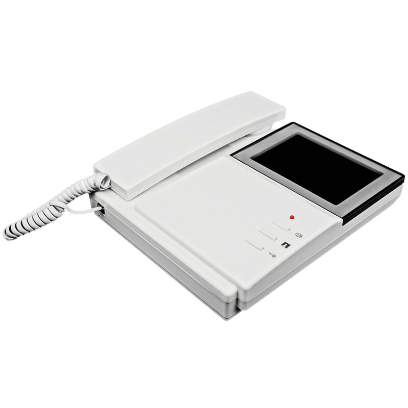 4.3 "Tft Kleur Video Deurtelefoon Intercom Systeem Video Deurbel Indoor Monitor Unit Met 25 Ringtone Voor Home Appartement veilig V43
