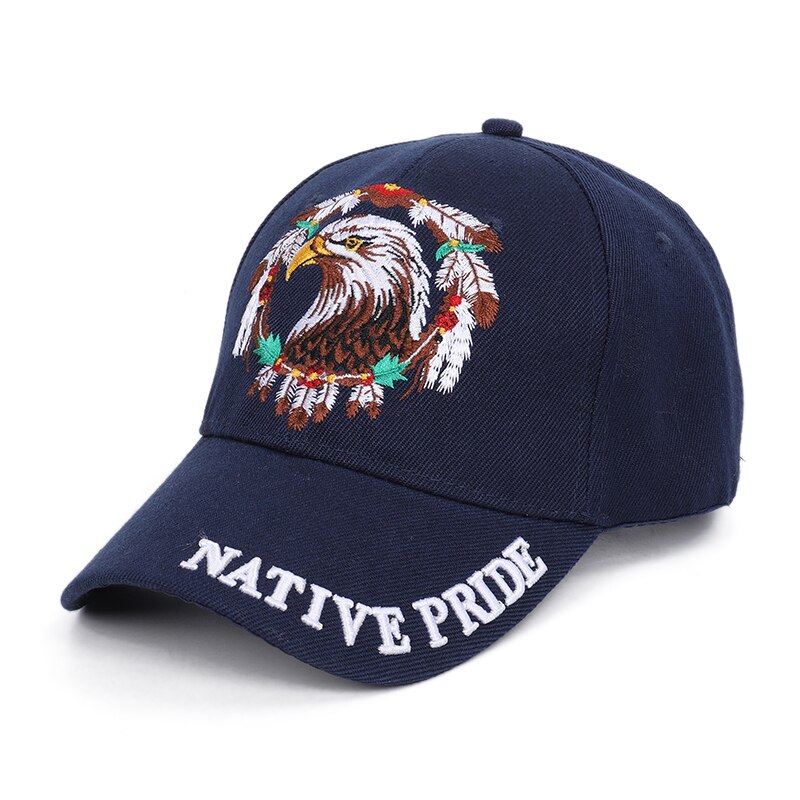 Dei nuovi Uomini di Animale Trucker Cappello Patriottica Bald Eagle e Americano Berretto Da Baseball Bandiera USA 3D Ricamo Farm Schioccano Indietro snapback Osso: 2Navy-1