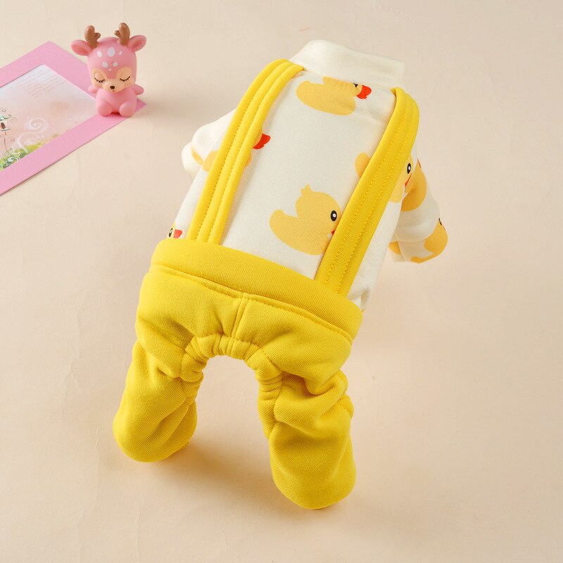 Winter Haustier Hund Kleidung für Hunde Overalls Pet Overall Cartoon Hund Mantel Welpen Katze Kleidung für Hunde Outfit Haustier Kleidung chihuahua: 3 / M