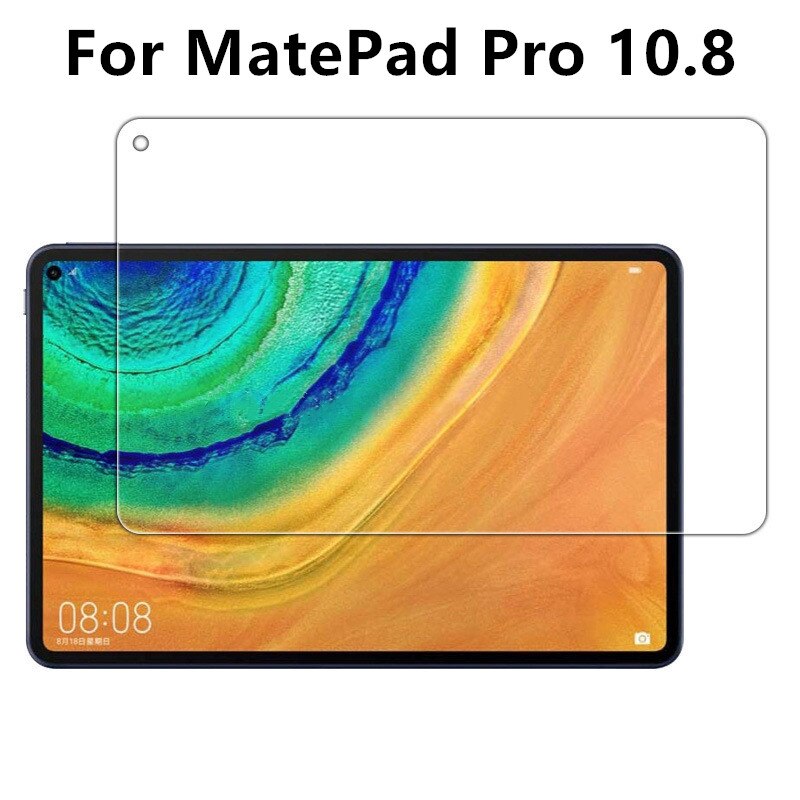 Tempered Glass For Huawei MatePad Pro 10.8 12.6 / MatePad 10.4 2022 11 Mate Pad T8 8.0" T10 T10S 10.1 Tablet Screen Protector: MatePad Pro 10.8