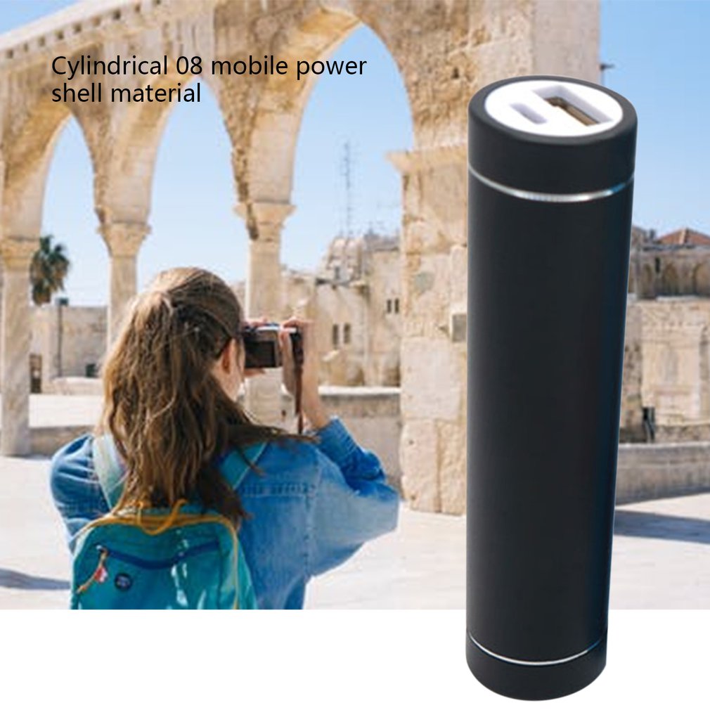 Multicolor Portable Power Case Diy 1X18650 Powerbank Doos Shell Batterij Houder Met Usb-poort Opladen