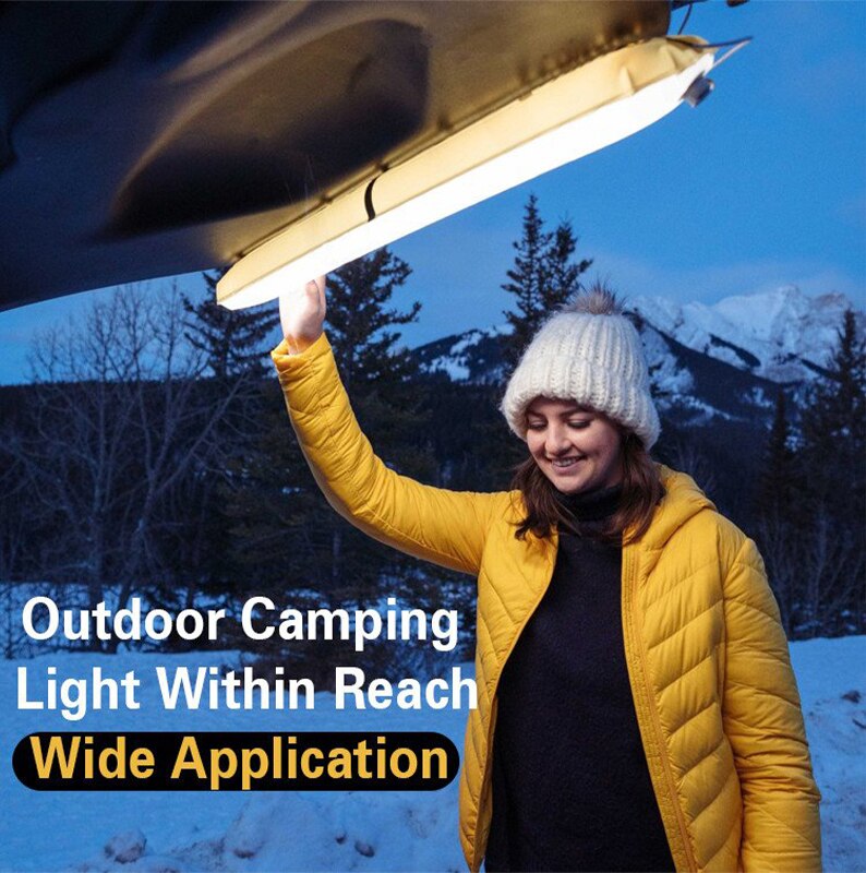 Lampe Led Portable Rechargeable par USB pour Camping, randonnée, pique-nique, voyage, voiture, lanterne d'urgence