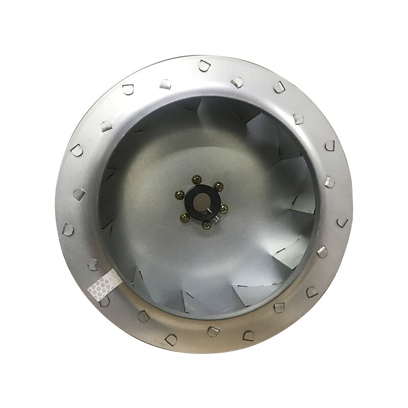 machine toolss 250mm impeller Vane Motor Blades Fan Impeller shaft aluminum blower fanwheel cooling helice accessories for CNC