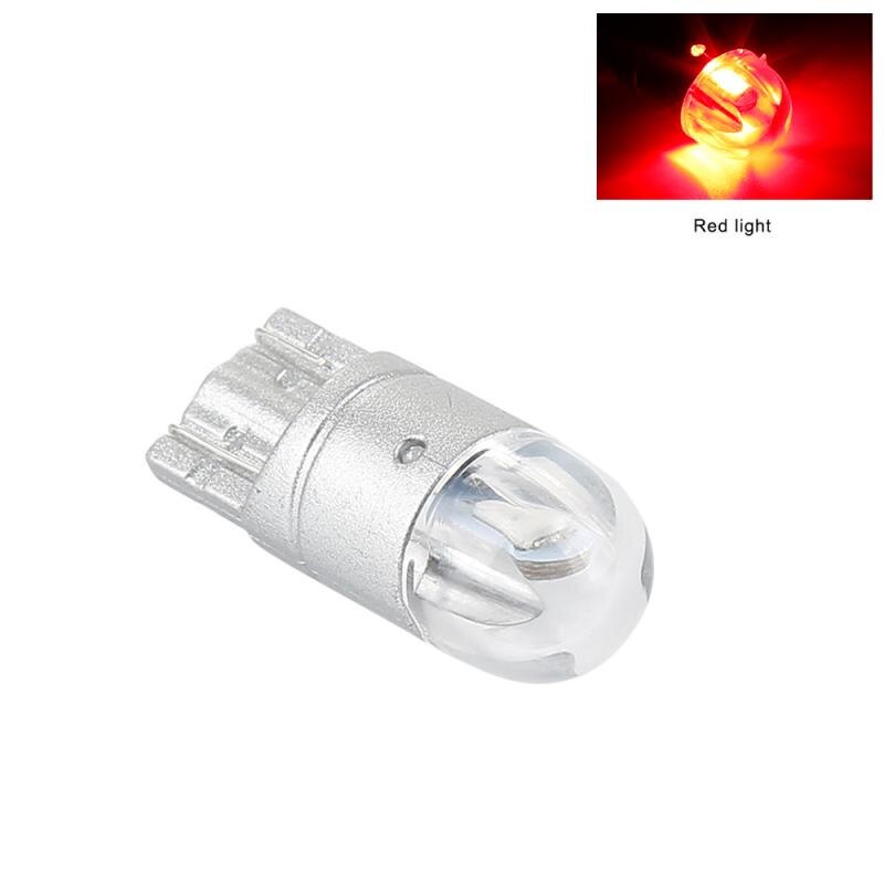 1Pc T10 Led Lampen Wit 168 501 W5W Led Lamp T10 Wedge 3030 2SMD Interieur Verlichting 12V 6000K Parking Lamp Lampen: 3