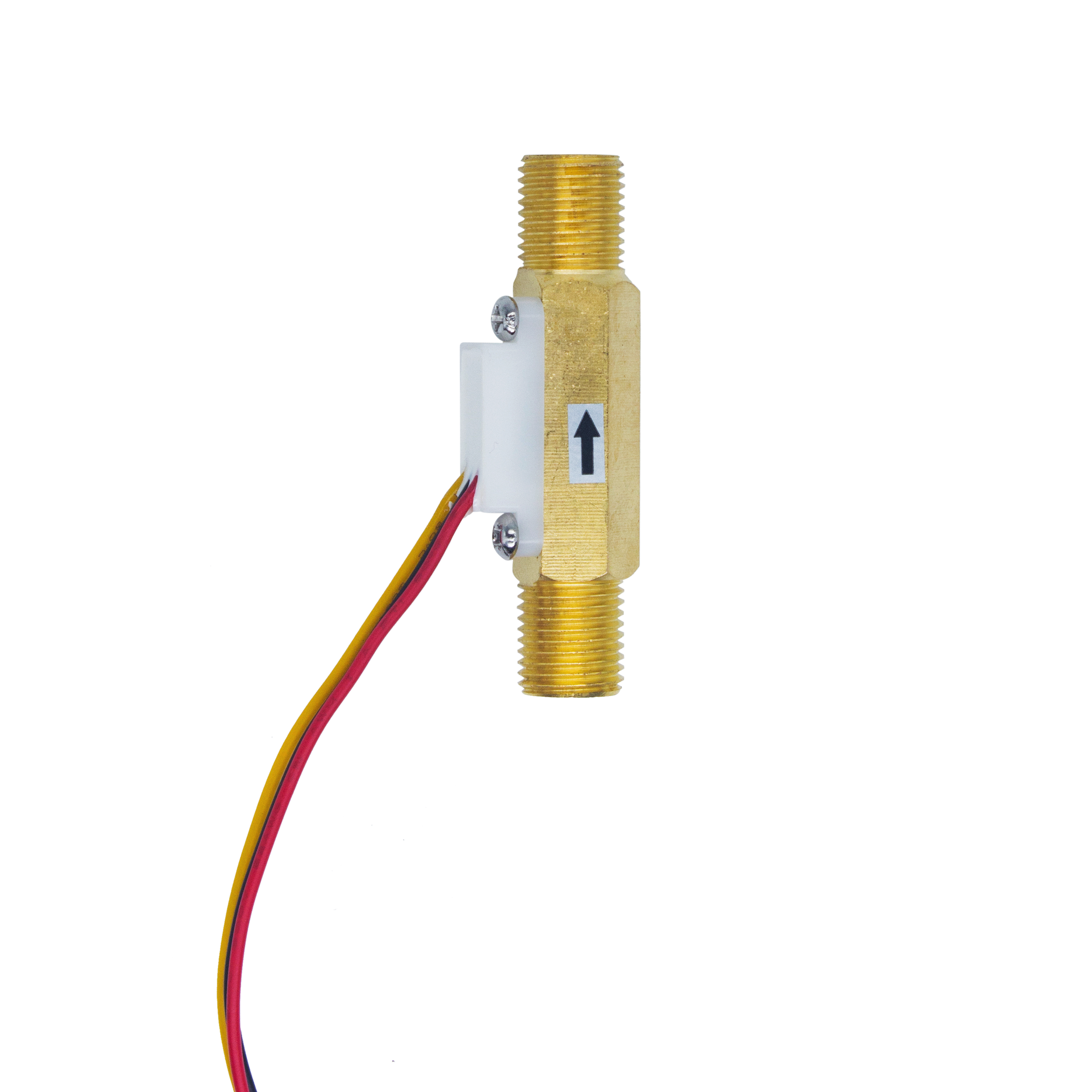 G 1/4 " Male High Precision Brass Copper Liquid Magnetic Flowmeter Water Flow Sensor Level Switch Meter Coffee Milk Machine