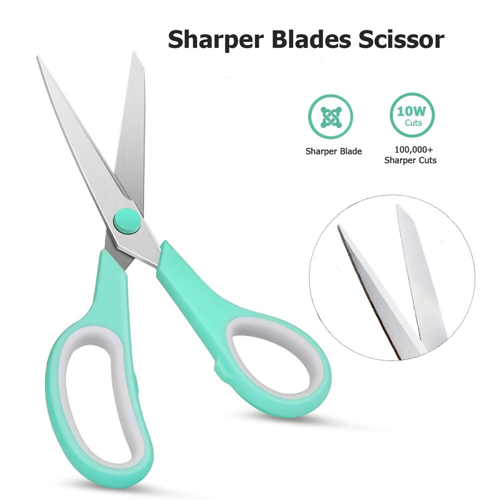 Tijeras de sastre profesionales de acero inoxidable para bordado y costura, herramienta de costura para manualidades de tela, DIY