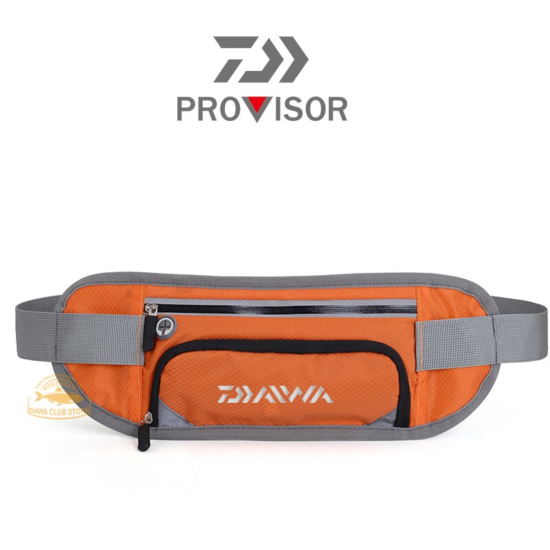 12 Inch Vissen Riem Tas Daiwa Mannen Vrouwen Outdoor Bergbeklimmen Fietsen Sport Mobiele Telefoon Zakken Running Heuptas: Photo Color2