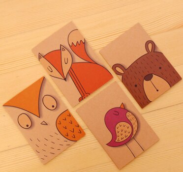 32 sidor kraftpapper retro 64k liten bok minifick anteckningsblock tom inner sida bil linje liten: D