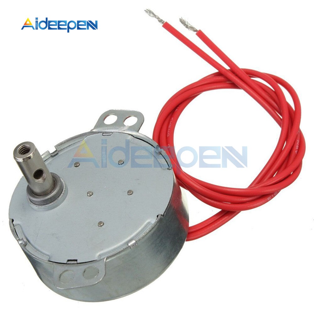 AC 12V AC 100-127V 220-240V 50/60Hz silnik synchroniczny 1.4 rpm-60rpm solidny za chwilę obrotowy 4W TYC-50