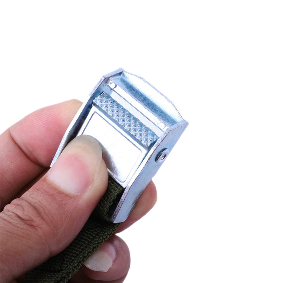 Corde de Tension de voiture de 2M, sangle fixe de cargaison, support de toit, sangles d'arrimage, ceinture d'attache à cliquet avec boucle, ceinture de rangement à cliquet