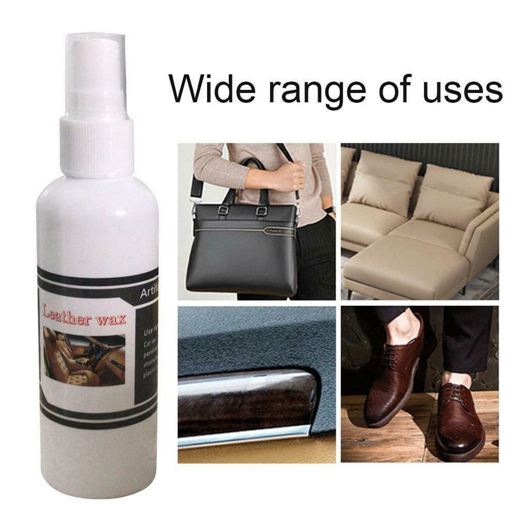 30/100Ml Auto Leather Renovated Coating Paste Maintenance Agent Seat Car Care Center Console Leather Coating paste #EW