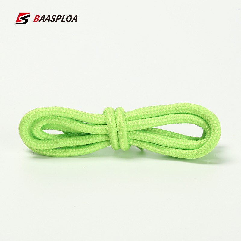 Cordones redondos para zapatos Unisex, cordones largos para botas, zapatillas, varios colores, 1 par: Verde