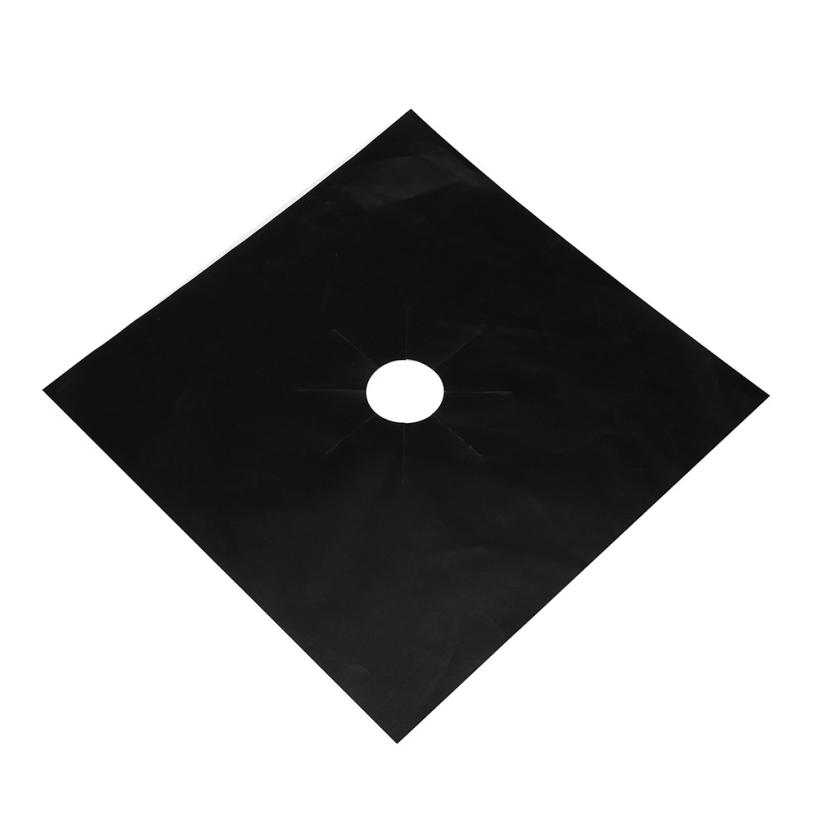 4PCS Stove Covers Reusable Gas Range Stove Top Burner Protector Liner Cover For Cleaning 2O0319: A
