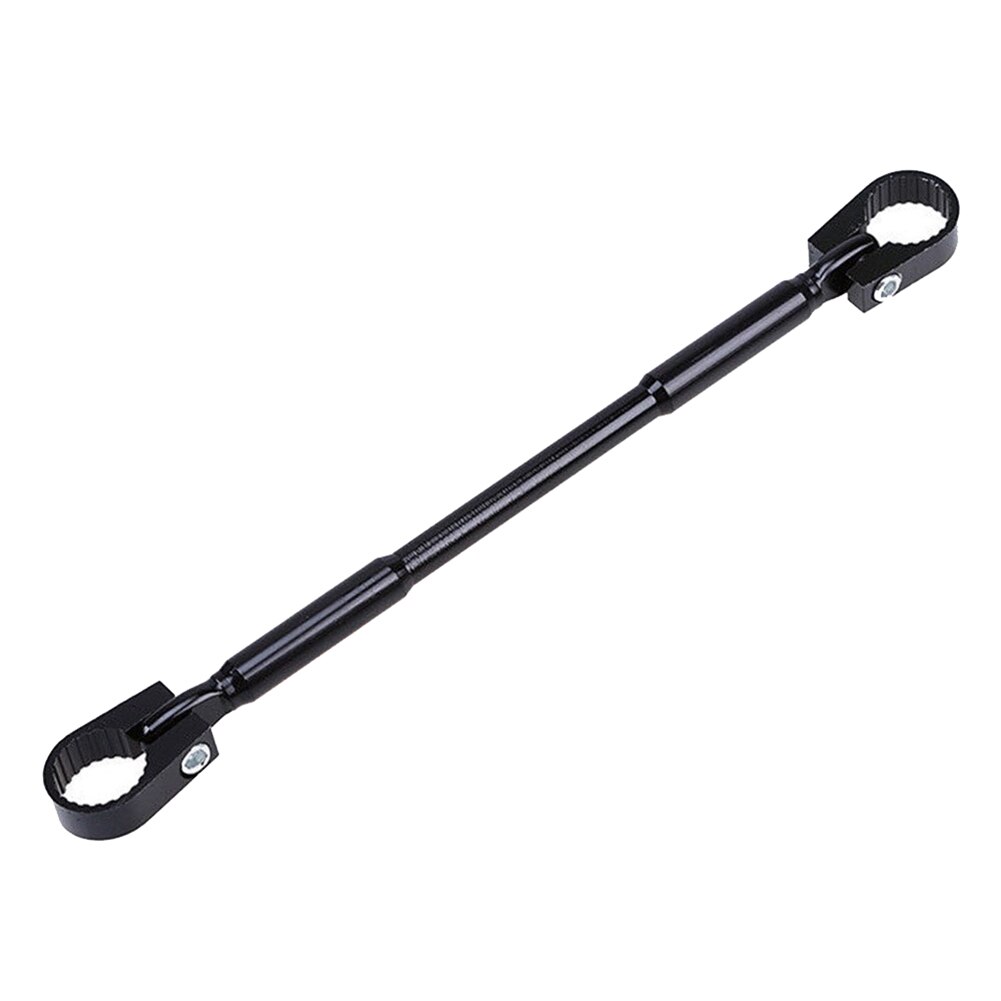 Handlebars Crossbar Bar 22mm Universal Motorcycle Aluminium Alloy Strengthen Handlebar Balance Crossbar: Black
