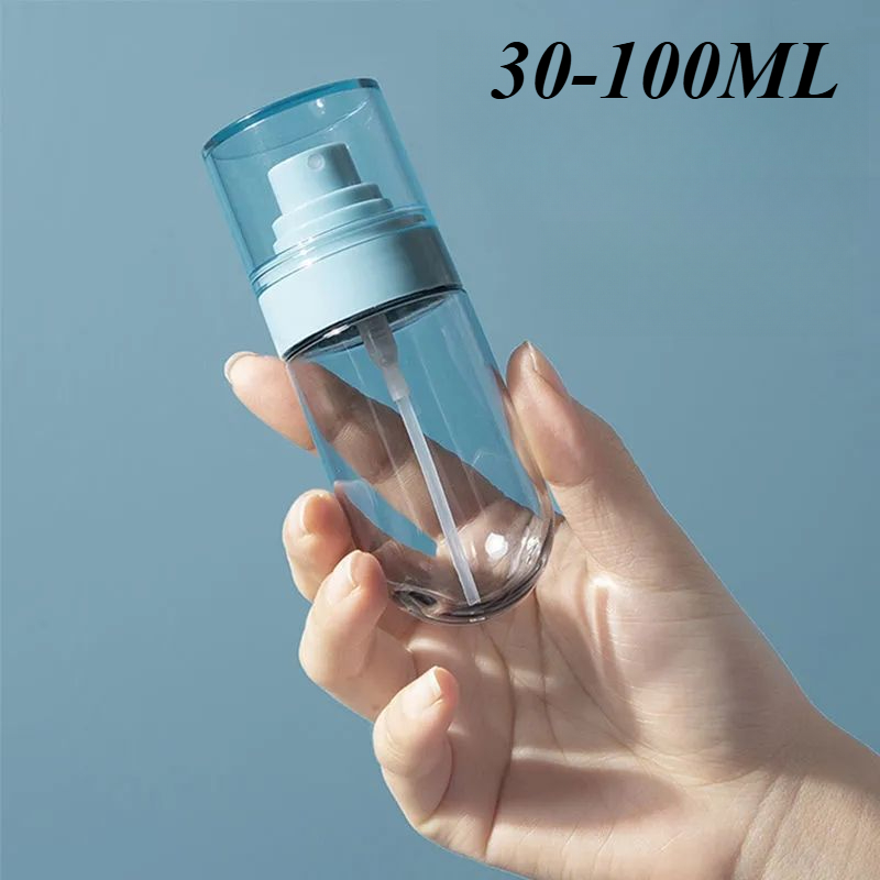 4 Stuks 30 Ml 60 Ml 80 Ml 100 Ml Draagbare Hervulbare Fijne Mist Spray Fles Lege Cosmetische Containers spray Verstuiver Mini Reizen Fles
