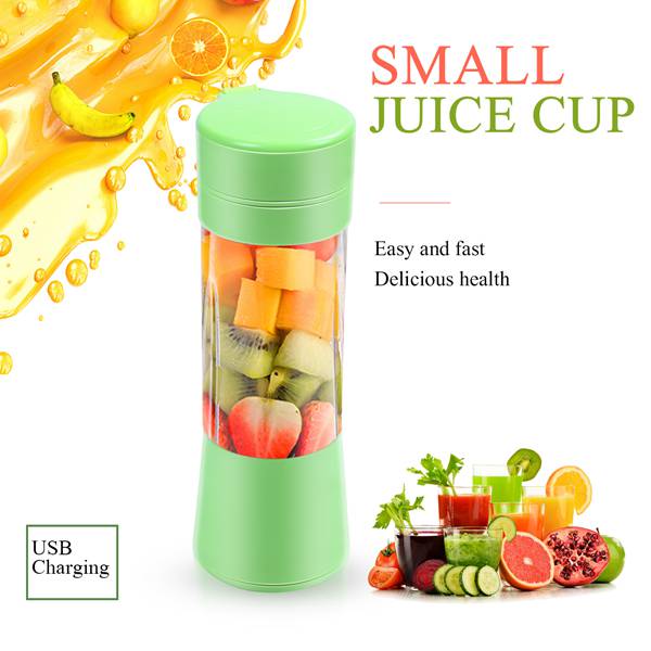 400Ml Draagbare Sap Blender Usb Juicer Cup Huishoudelijke Multifunctionele Fruit Mixer 6- Blades Mengmachine Smoothies babyvoeding
