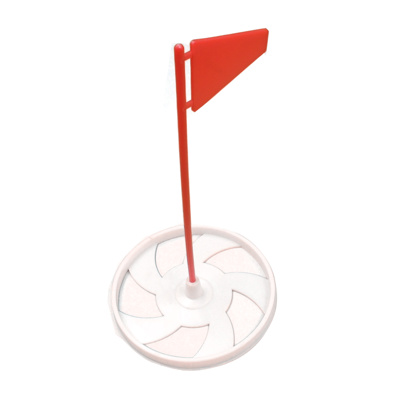 Plastic Putting Green Cup met Vlag Regelgeving Cup Gat Vlag Indoor Praktijk