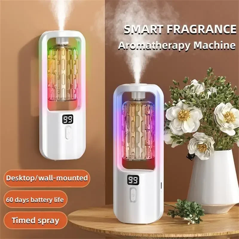 5-versnelling geurverspreider geur etherische olie aromatherapie machine wandgemonteerde luchtbevochtiger machine luchtverfrisser slaapkamer toilet