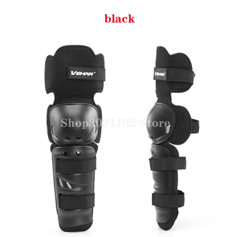 Motocykl ochraniacze na kolana bezpieczeństwa ochrona Moto sprzęt motocross 8 kolorów skuter na nogi jazda konna kolana ciepłe podkładki dla człowieka: 109A-czarny