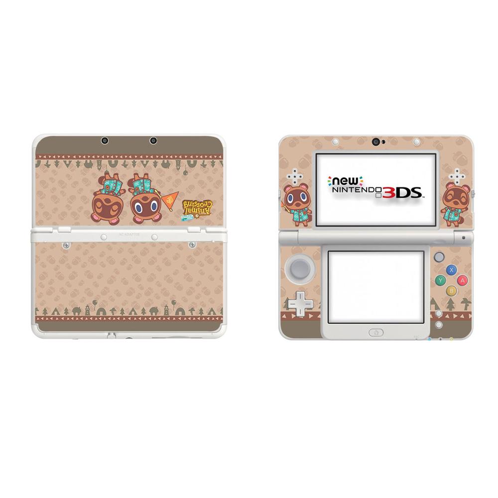 Pegatina de Animal Crossing de cobertura completa para la piel, pegatina Original 3DS para pegatinas protectoras de vinilo 3DS antiguas