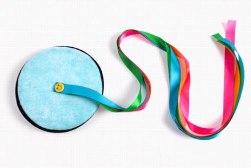 Suzakoo disco volador con cinturón para niños, guardería, jugando: light blue