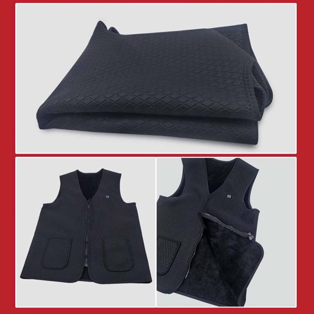 Smart Magneet Therapie Mannen Vrouwen Elektrische Vest Elektrische Verwarmde Vest Verwarming Kleding Elektrische Verwarmde Vest 3 Modi