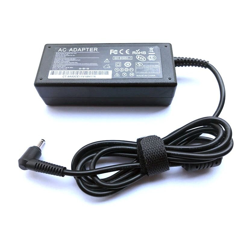 thumbnail image 2 of 19V 2.37A 45W AC Adapter For Toshiba Satellite & Chromebook Laptops - With Power Cord 2 of 3