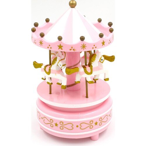 Months Nostalgic Mounted Ant Pink Music Box Souvenirs