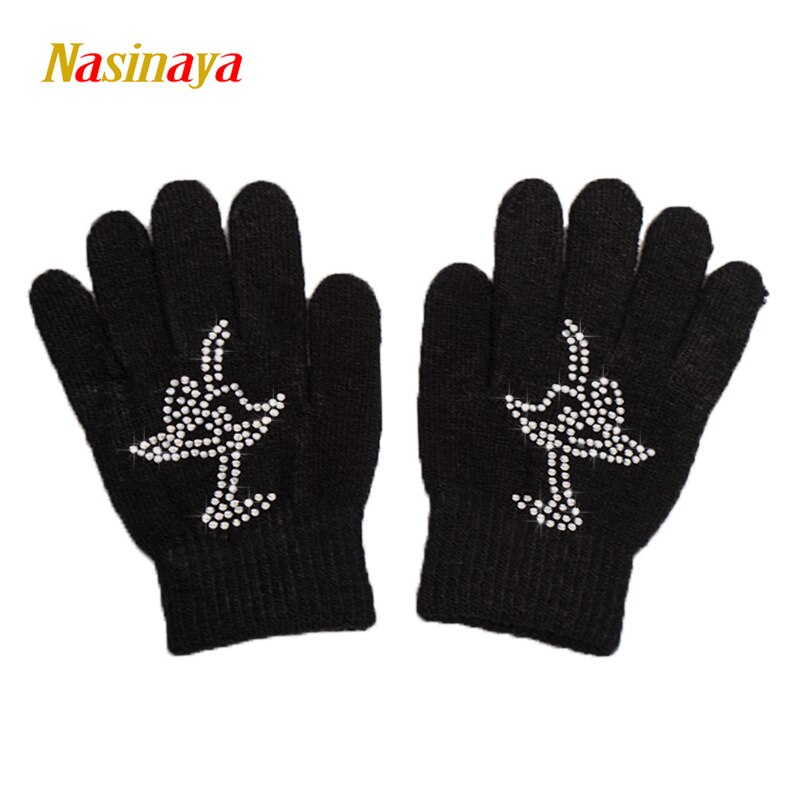 10 Colors Solid Magic Wrist Gloves Figure Skating Ice Training Warm