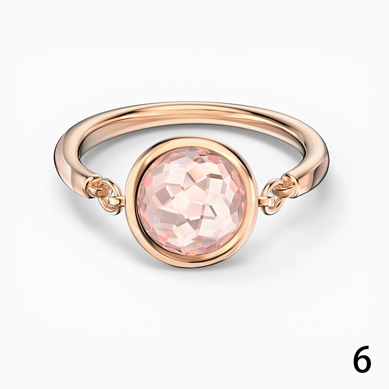 Swarovskis Originele 1:1 Prachtige Tahlia Kristal Ketting En Kristallen Ring En Kristallen Oorbellen Dames Mode Sieraden Set: 5560948 6