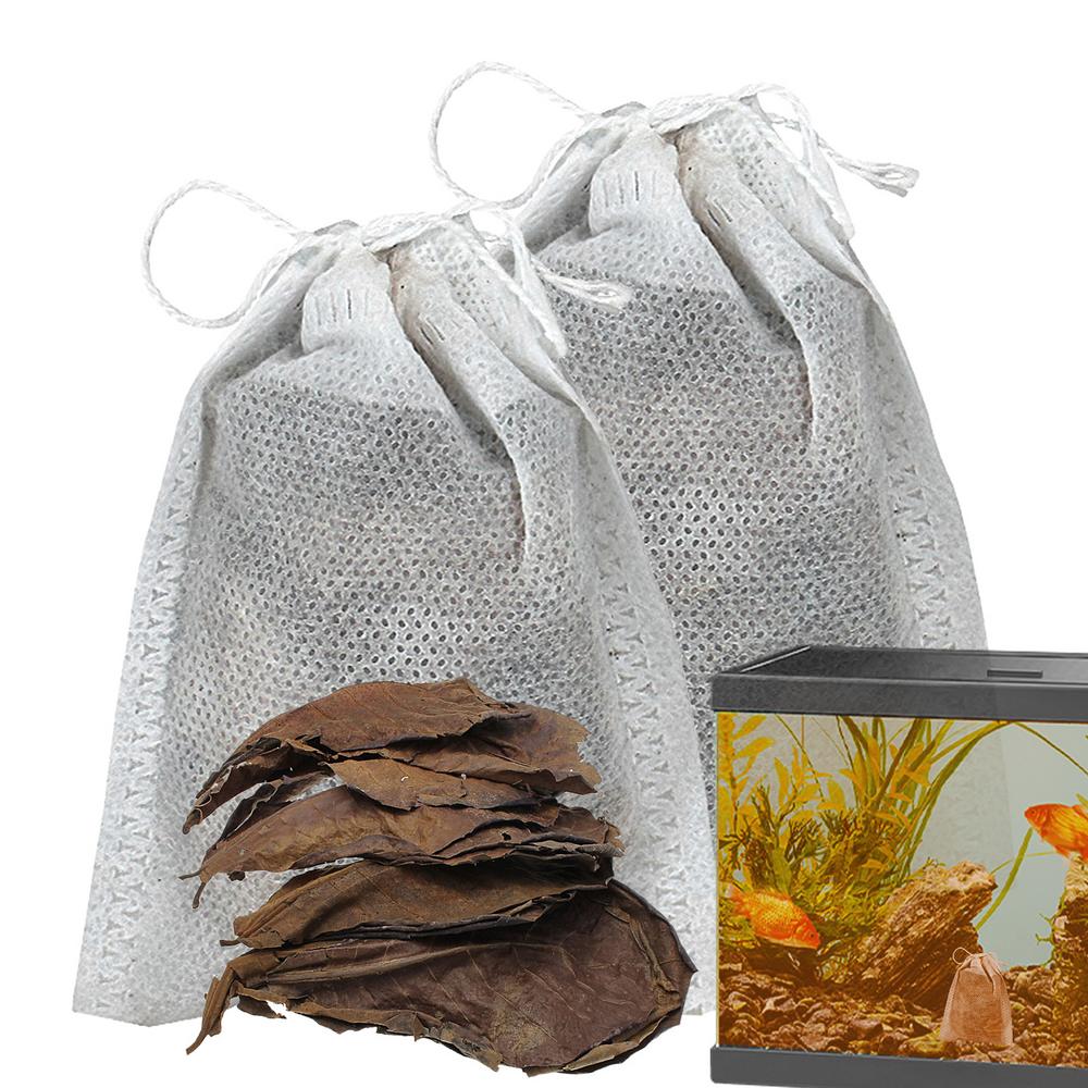Aquarium-Mandelblätter, Catappa-Mandelblätter, Beta-Fische, Katappa-Blätter, erzeugt Regenwaldumgebung, senkt Höhle P.H. Ihres Panzer Und: Weiß
