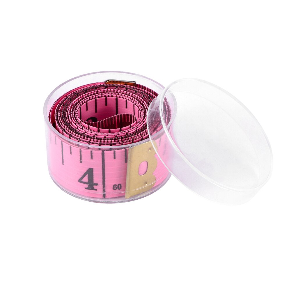 1.5M Soft Flexible Measuring Tape Body Measuring Ruler Sewing Tailor Tape Measures Random Color