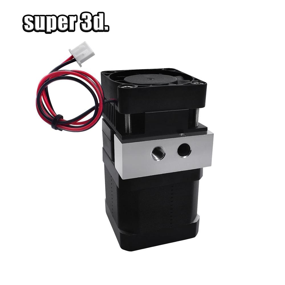 Kits complets de mise à jour de chargeur d'extrudeuse de l'imprimante 3D MK7 avec le moteur pas à pas 12 V/24 v 0.2/0.4/0.5mm fliament 1.75mm pour anet A6