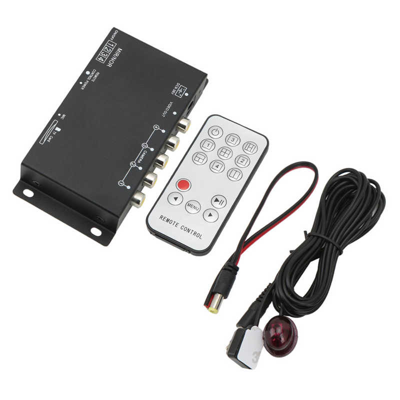 Vehicle Digital Video Recorder 4 Channel Mini MDVR for Van for Truck