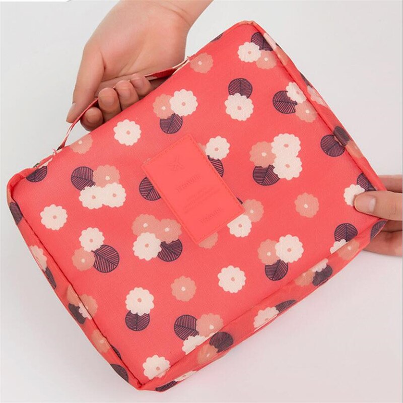1Stck Ich bin Freien Mädchen machen-hoch Tasche Frauen Kosmetik Tasche Frauen Toilettenartikel Organizer Wasserdicht Weibliche Lagerung bilden Fälle