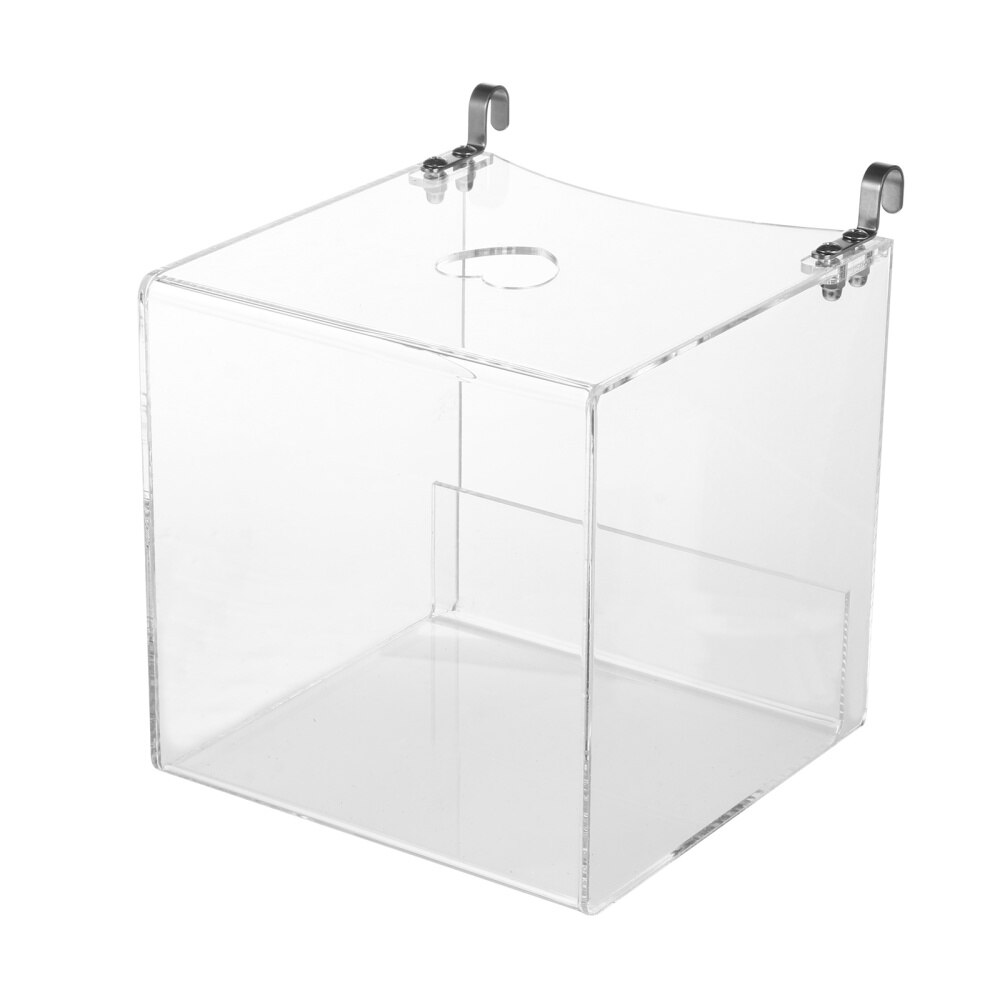 Hanging Bird Bathtub Transparent Bath Shower Box for Small Canary Budgies Parrot: Transparent