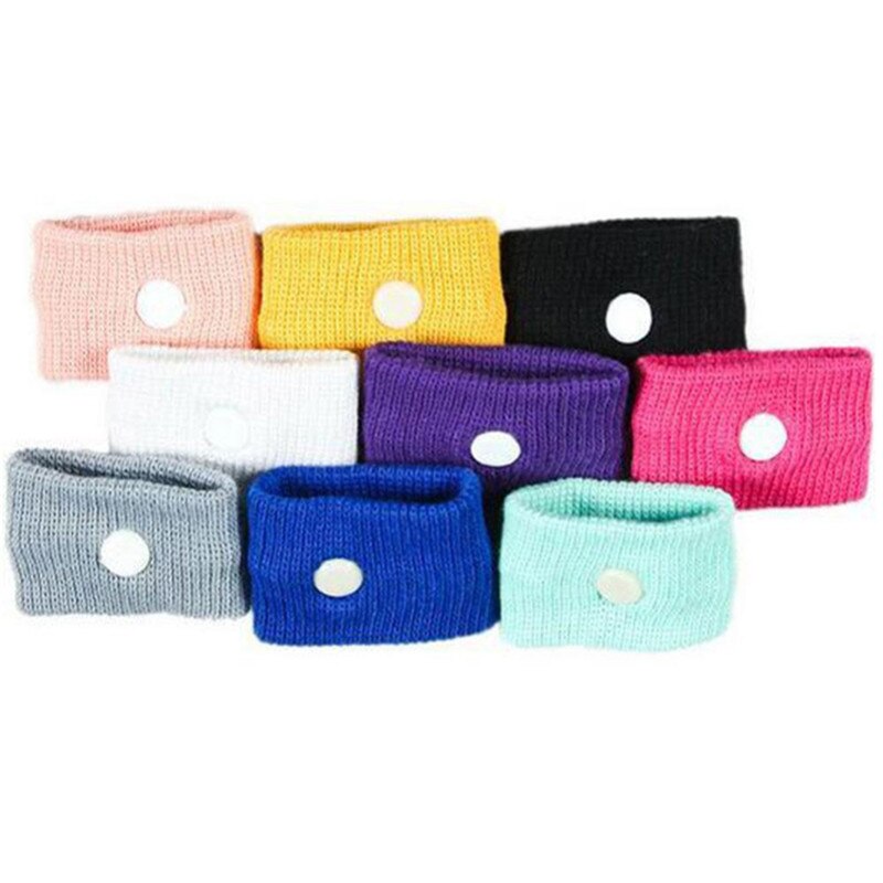 Muñequera reutilizable de algodón para viajes, pulsera colorida de viaje con movimiento, antináuticos, por avión, 1 ud.