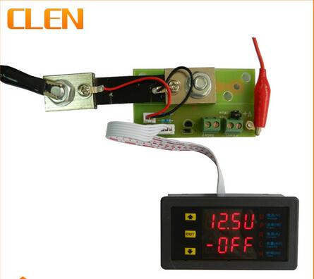 digital multimeterDC current voltage Dual display table capacity table 90A 20V solar cell test