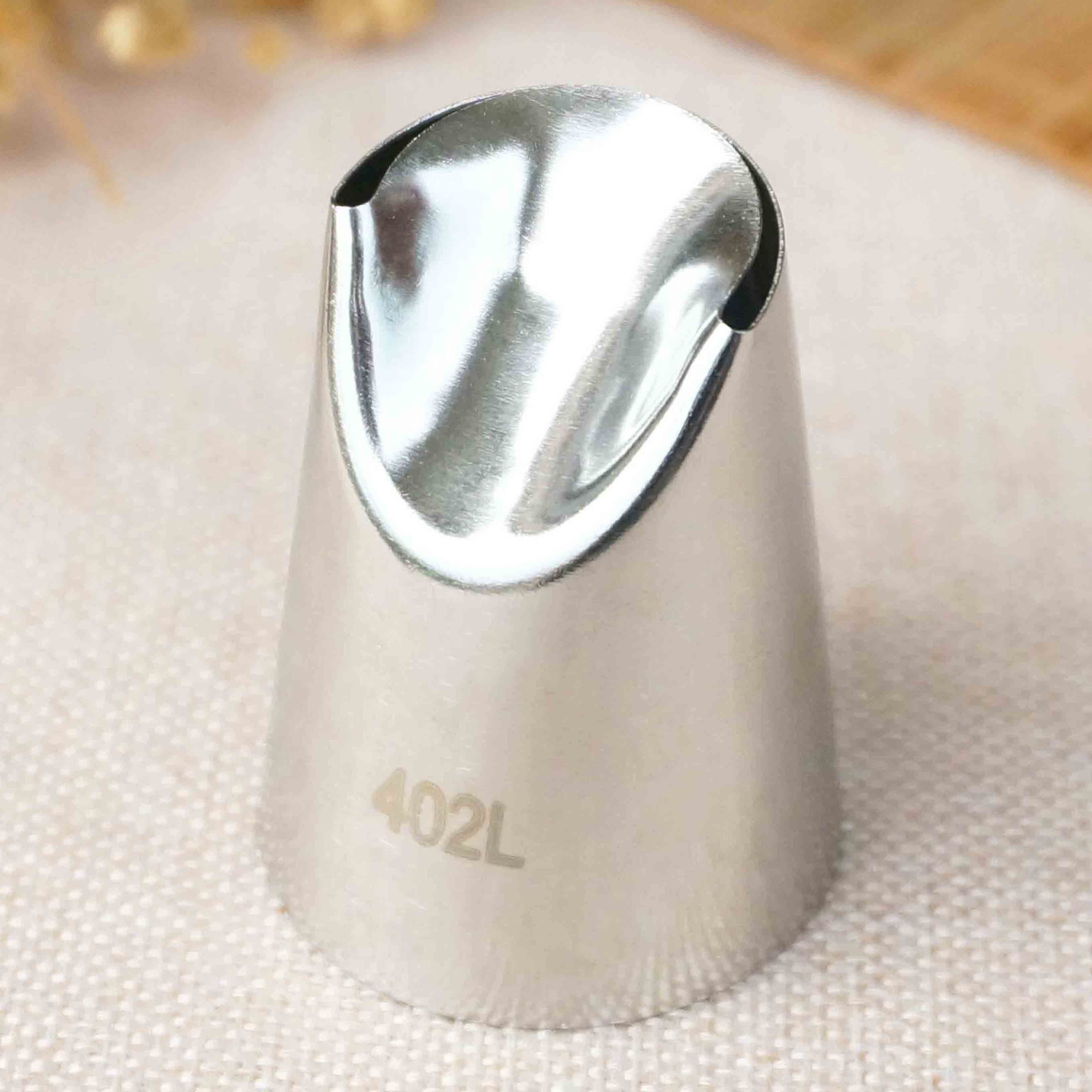 #402L Large Size Piping Nozzles Pastry Tip Stainless Steel Icing Tipa Cake Cupcake Decorating Tools Create Chrysanthemum Dahlia