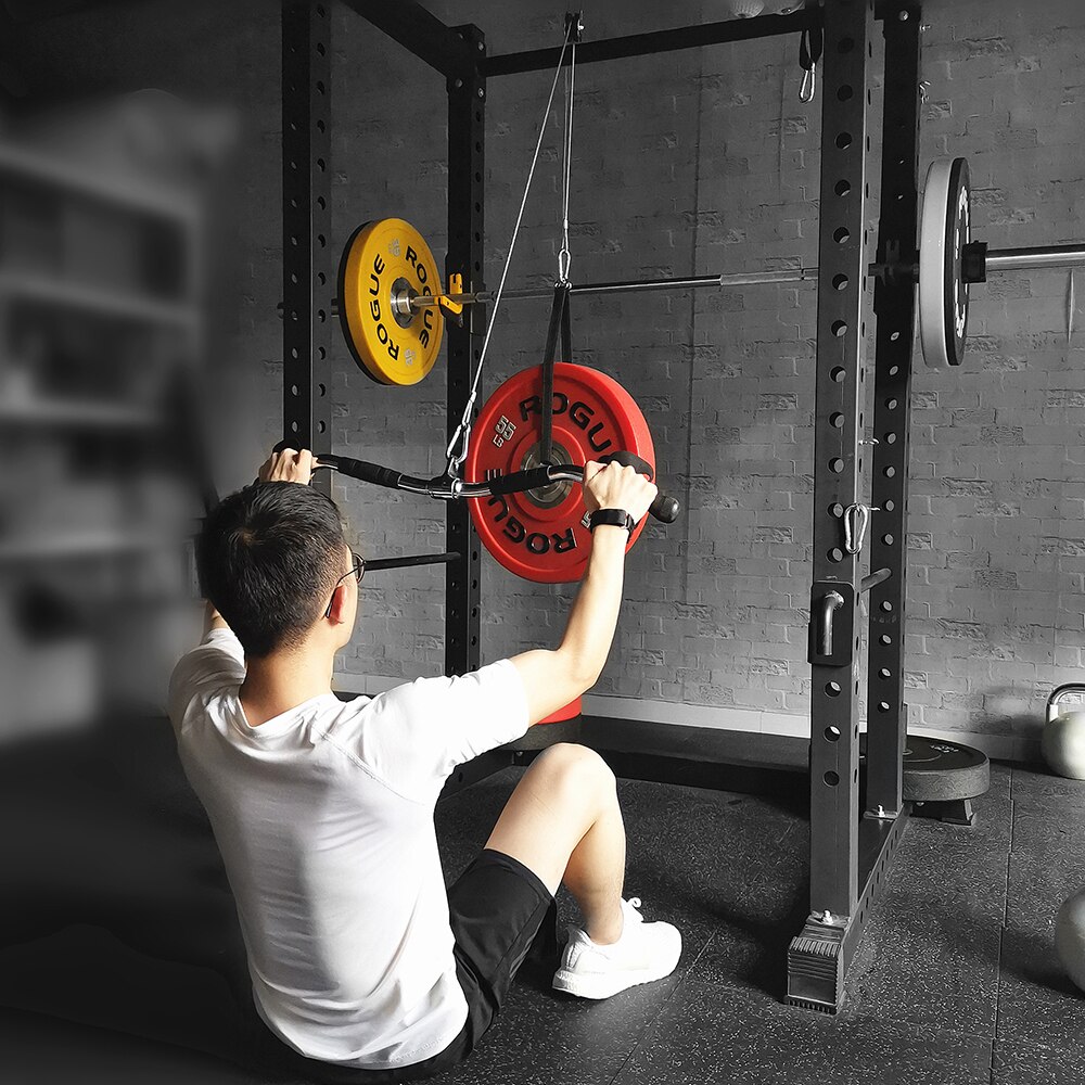 Albreda fitness gør-det-selv remskive kabel maskine fastgørelse arm biceps triceps blaster hånd styrketræning hjemmegymnastik træningsudstyr