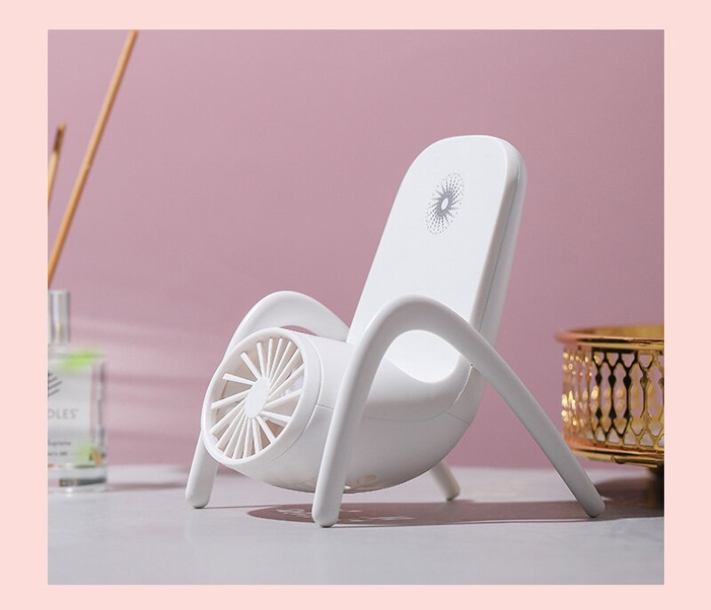 Z20 Mobile Phone Stand Usb Mini Fan Electric Portable Hold Small Air Cooler Originality Charging Household Electrical Appliances