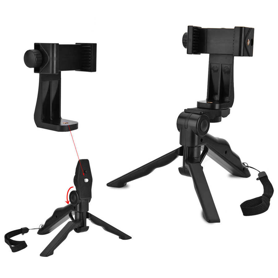 Driezijdige Statief Handheld Stabilizer Handgreep Mount Voor Telefoon L