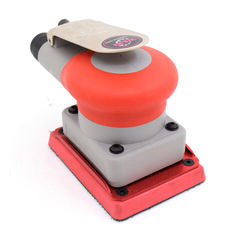 Pneumatic sander pneumatic tools square rail pneumatic polishing machine square pad 75 * 100mm 3" 4" surface grinder