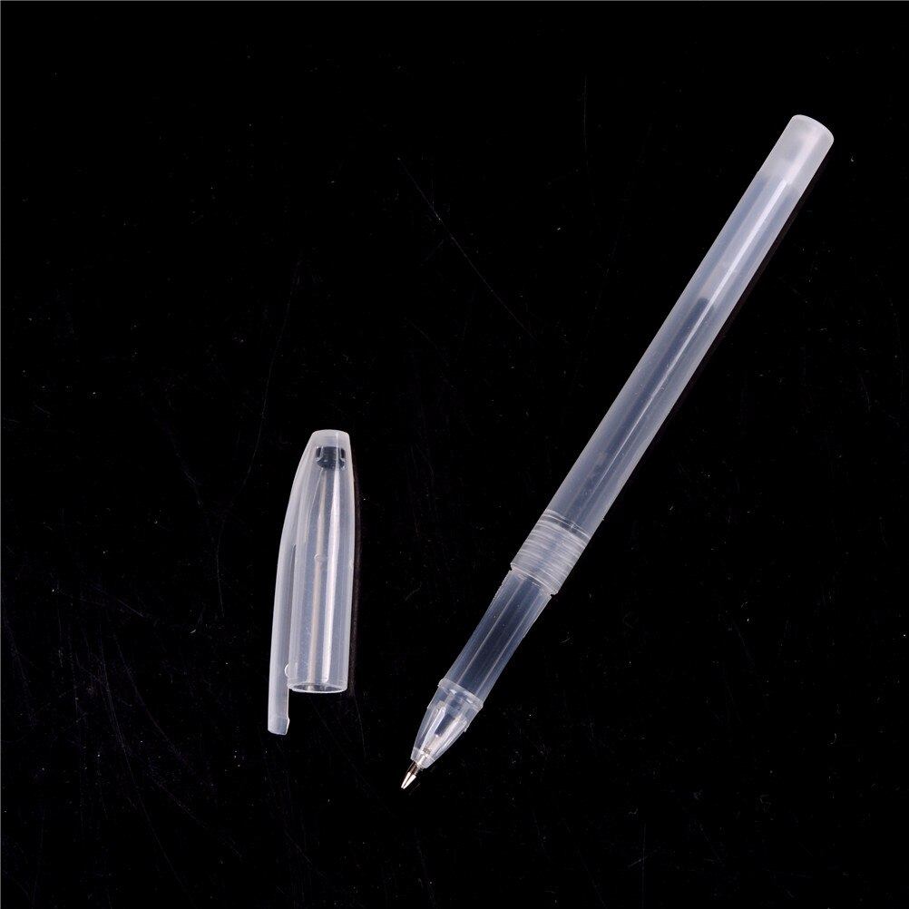 Bolígrafo mágico transparente, la tinta Invisible desaparece lentamente, desaparece automáticamente, practicar la tinta azul de bolígrafo Pp, juguetes de broma, accesorios de broma