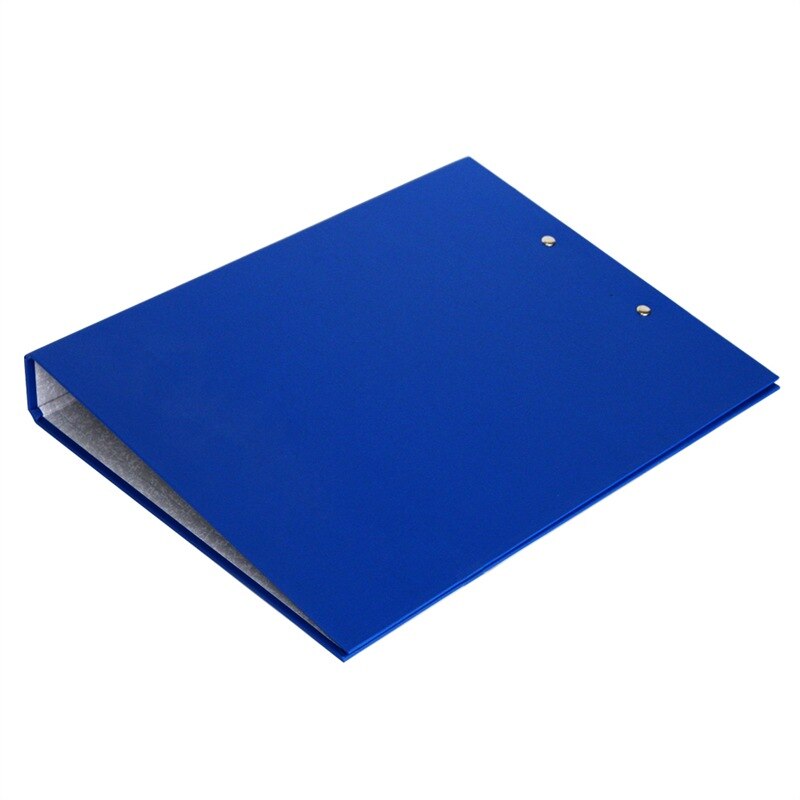 Deli A4 Board Clip + Twohole Dtype Folder Looseleaf Punch Folders