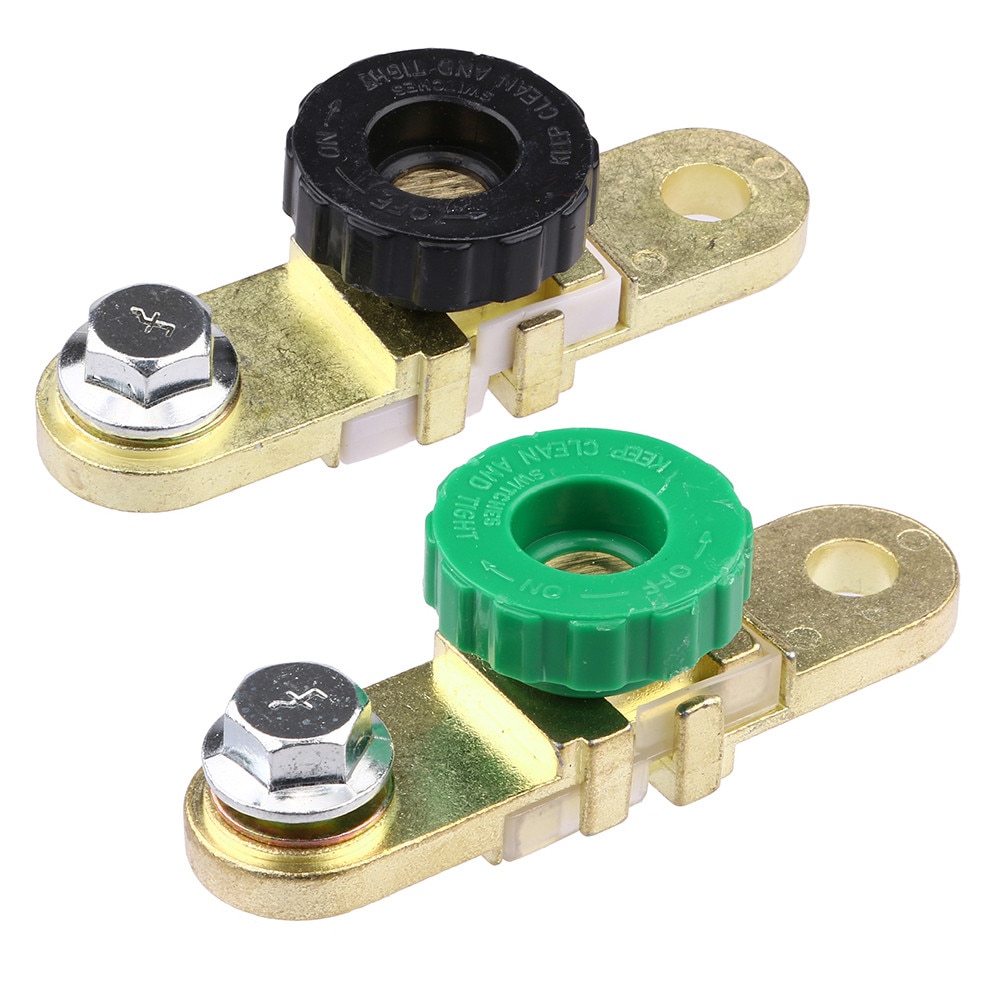 Side Post Battery Master Disconnect Cut Off Switch Universele SI-AT11008 Brass Side Mount Car Auto 19Y20