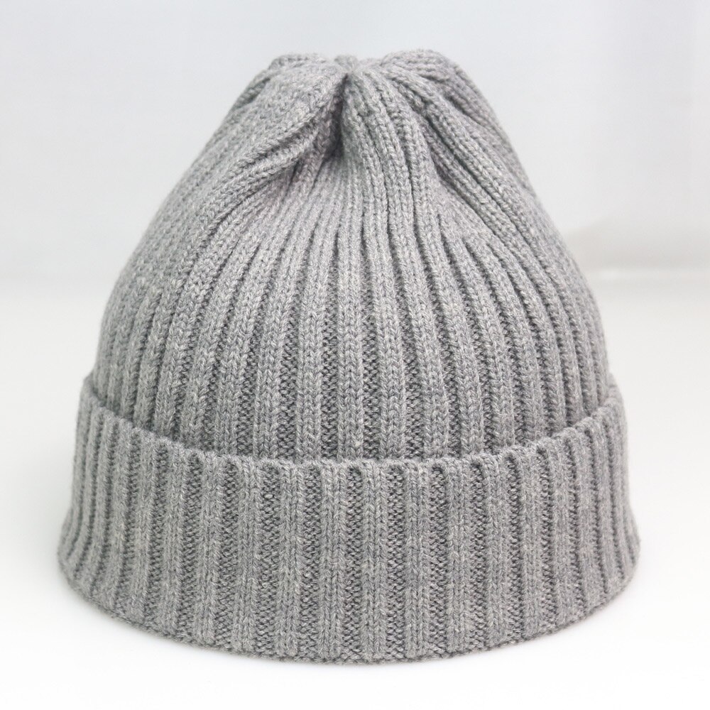 Jasny zwykły czapka dzianinowa zimowe damskie czapki puste szydełkowe paski Skullies czapka neonowy żółty gorący różowy szary biały