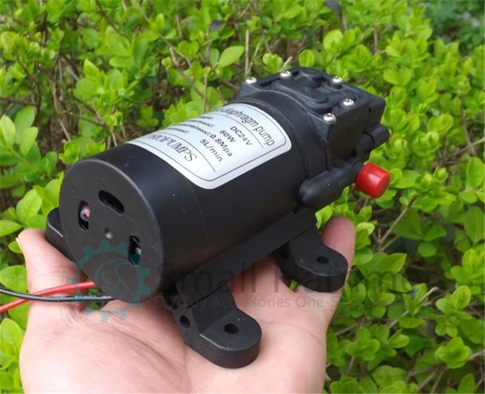 Diaphragm pump DC24v 60W DC Home Supercharger circulation High pressure pump