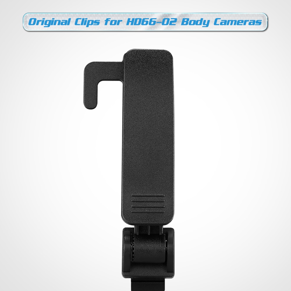 BOBLOV Body Camera Shoulder Long Clips for HD66-02 BodyCamera