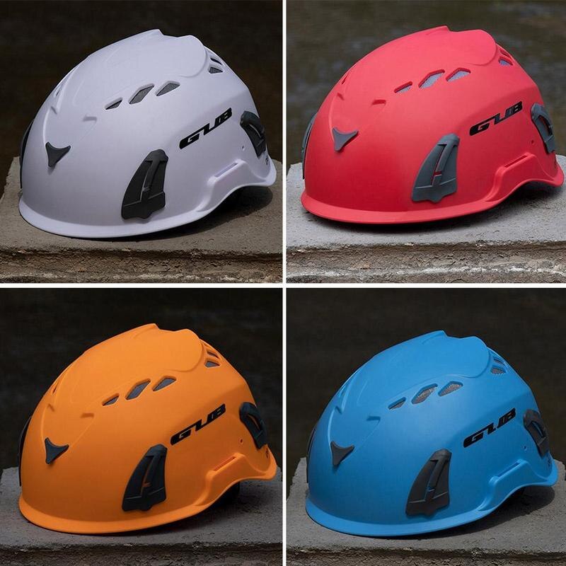 Gub Outdoor Rock Climbing Downhill Helmet Speleology Caving Equipment Expand to Work Accessories Helmet Safety Rescue Mount Z7Y0
